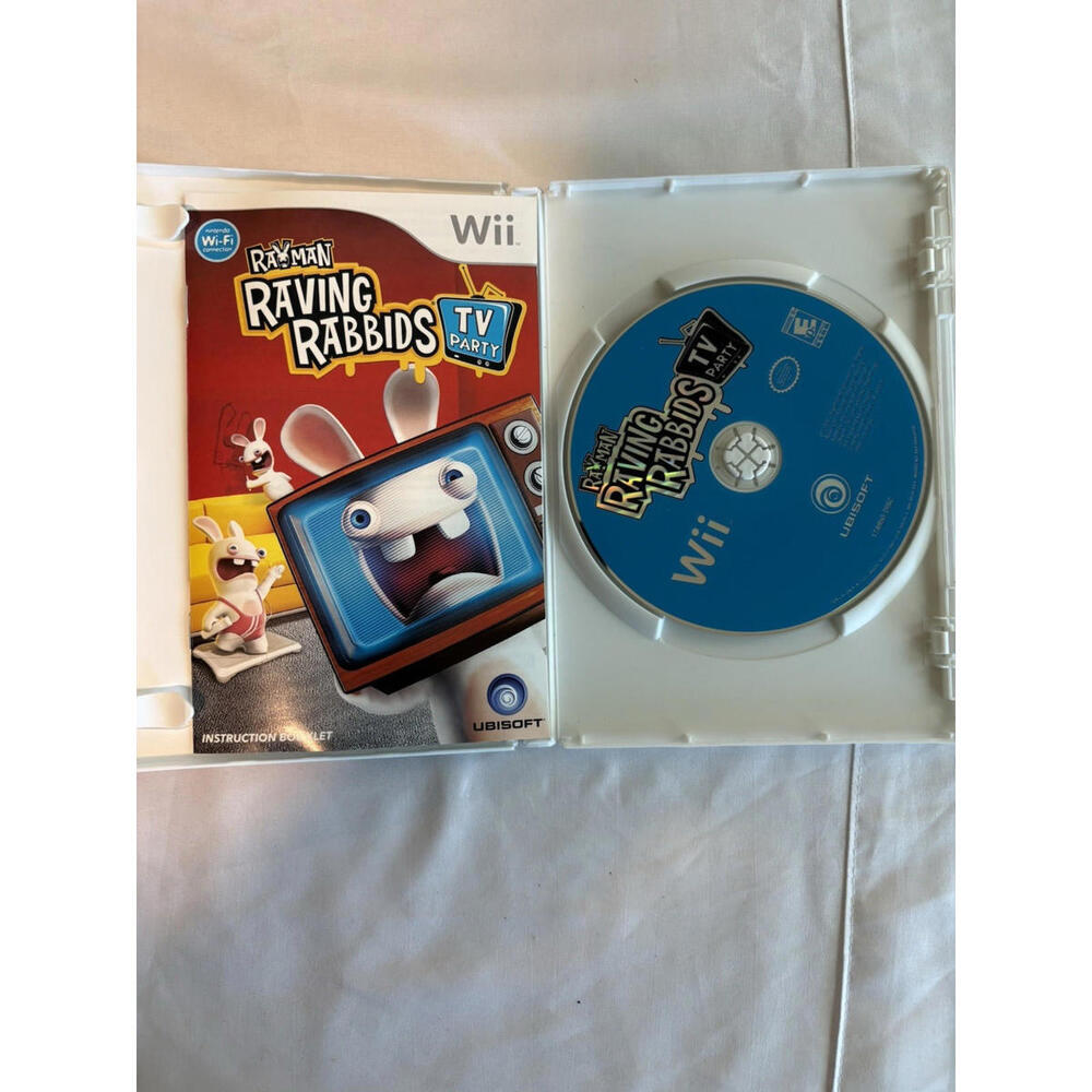 Rayman Raving Rabbids: TV Party (Nintendo Wii, 2008) - Picture 2 of 3